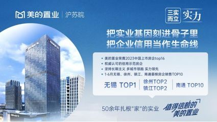 服務產(chǎn)品雙在線 美的置業(yè)滬蘇皖領跑“交付實力派”商品房